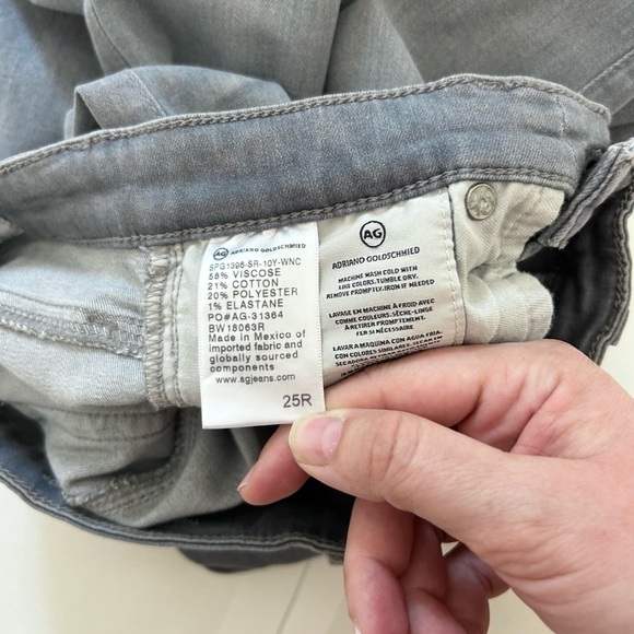 Ag Jeans Women's Grey The Farrah Skinny High-rise Jeans - Picture 2 of 10